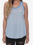 Disney Beauty And The Beast Library Girls Tank Top, BLUE, alternate
