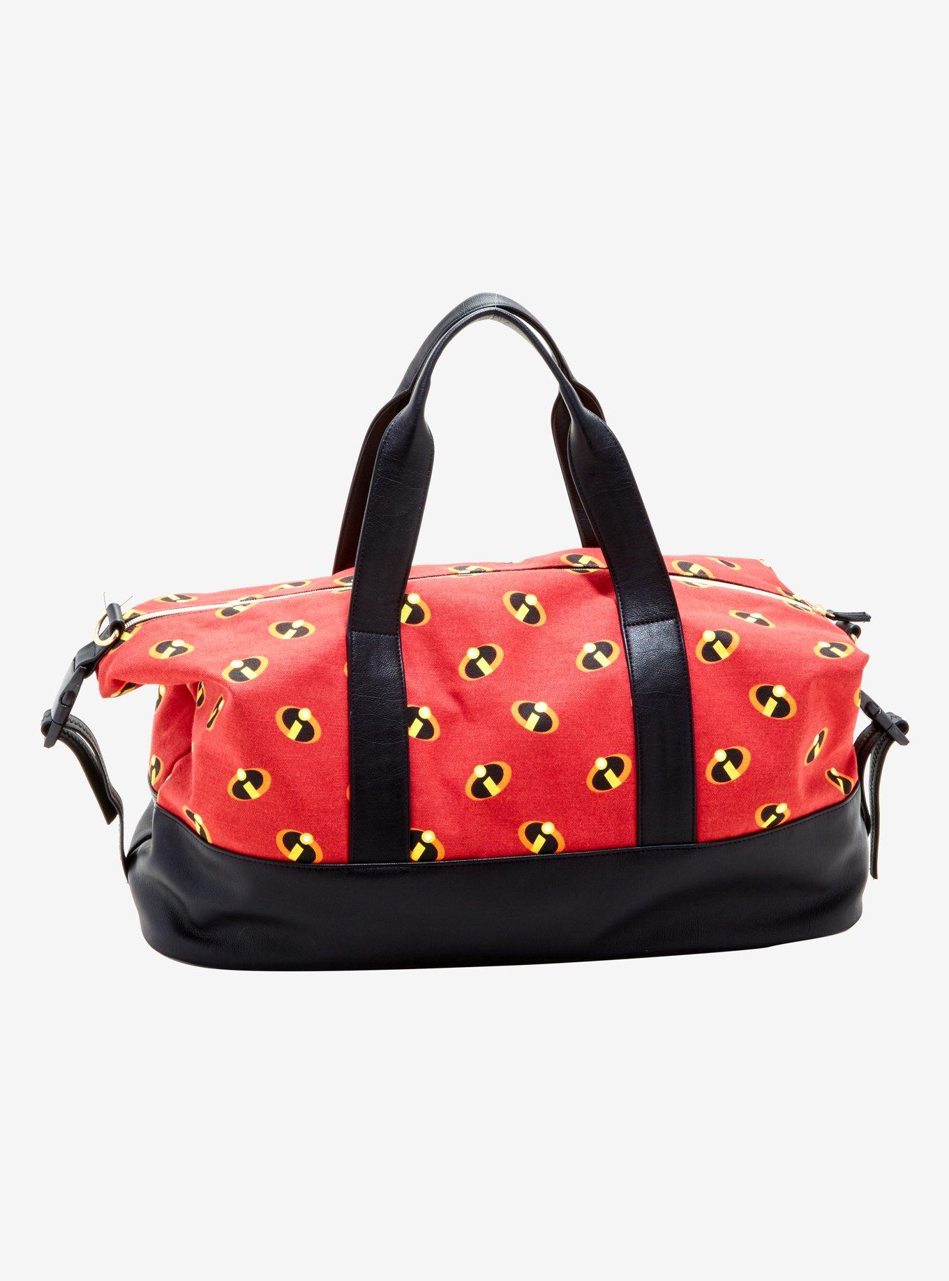 Disney Pixar The Incredibles Logo Duffel Bag, , alternate