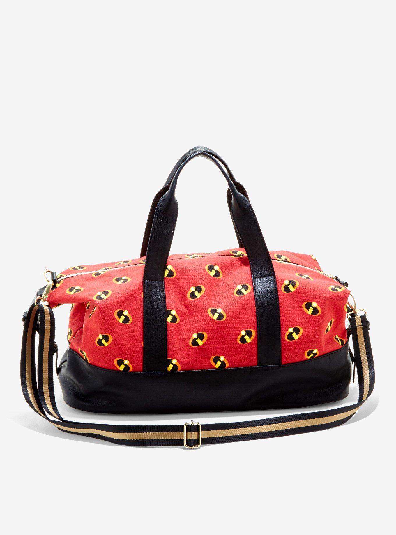 Disney Pixar The Incredibles Logo Duffel Bag, , alternate