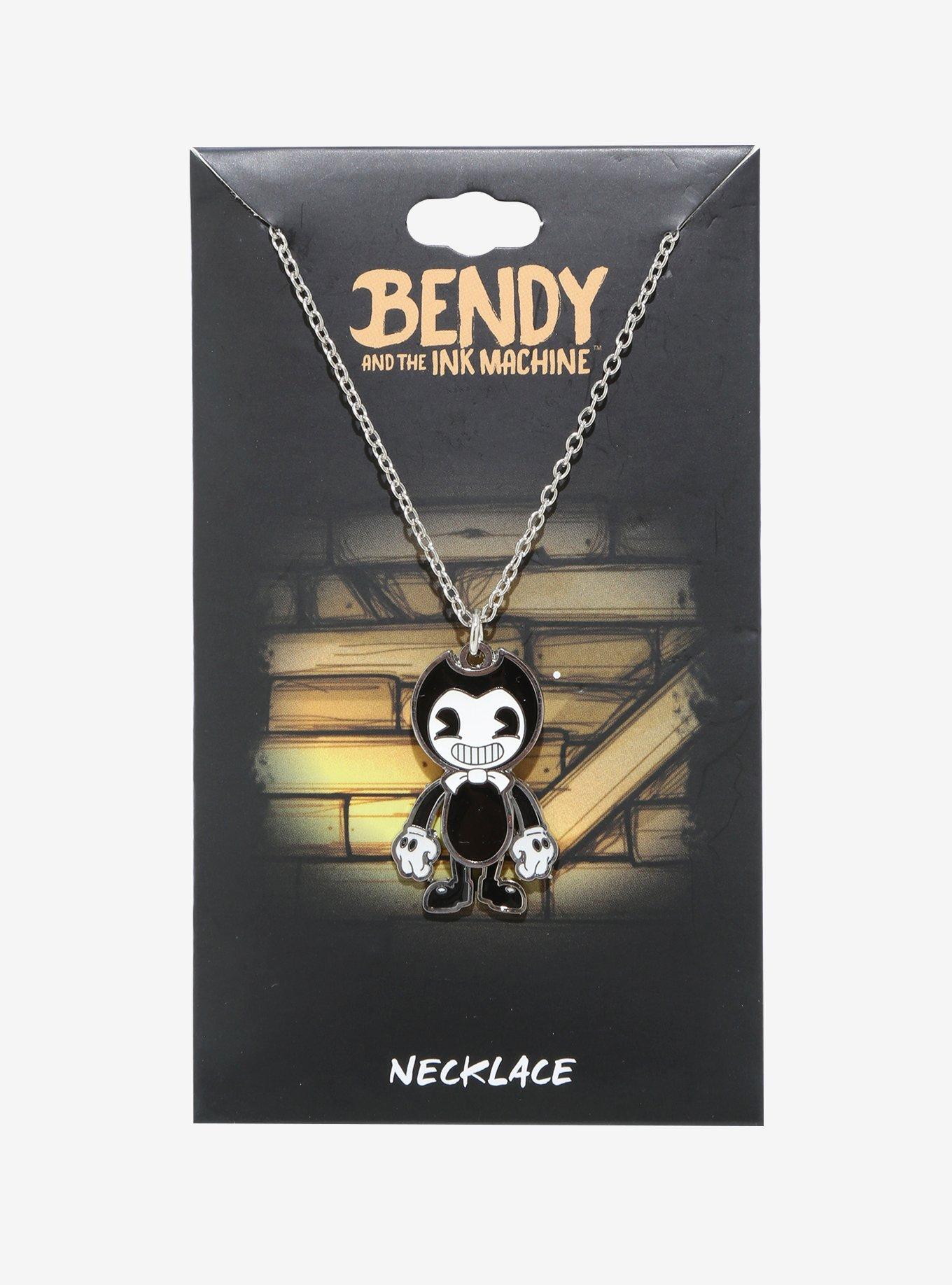 Bendy And The Ink Machine Articulated Body Charm Chain Necklace, , alternate