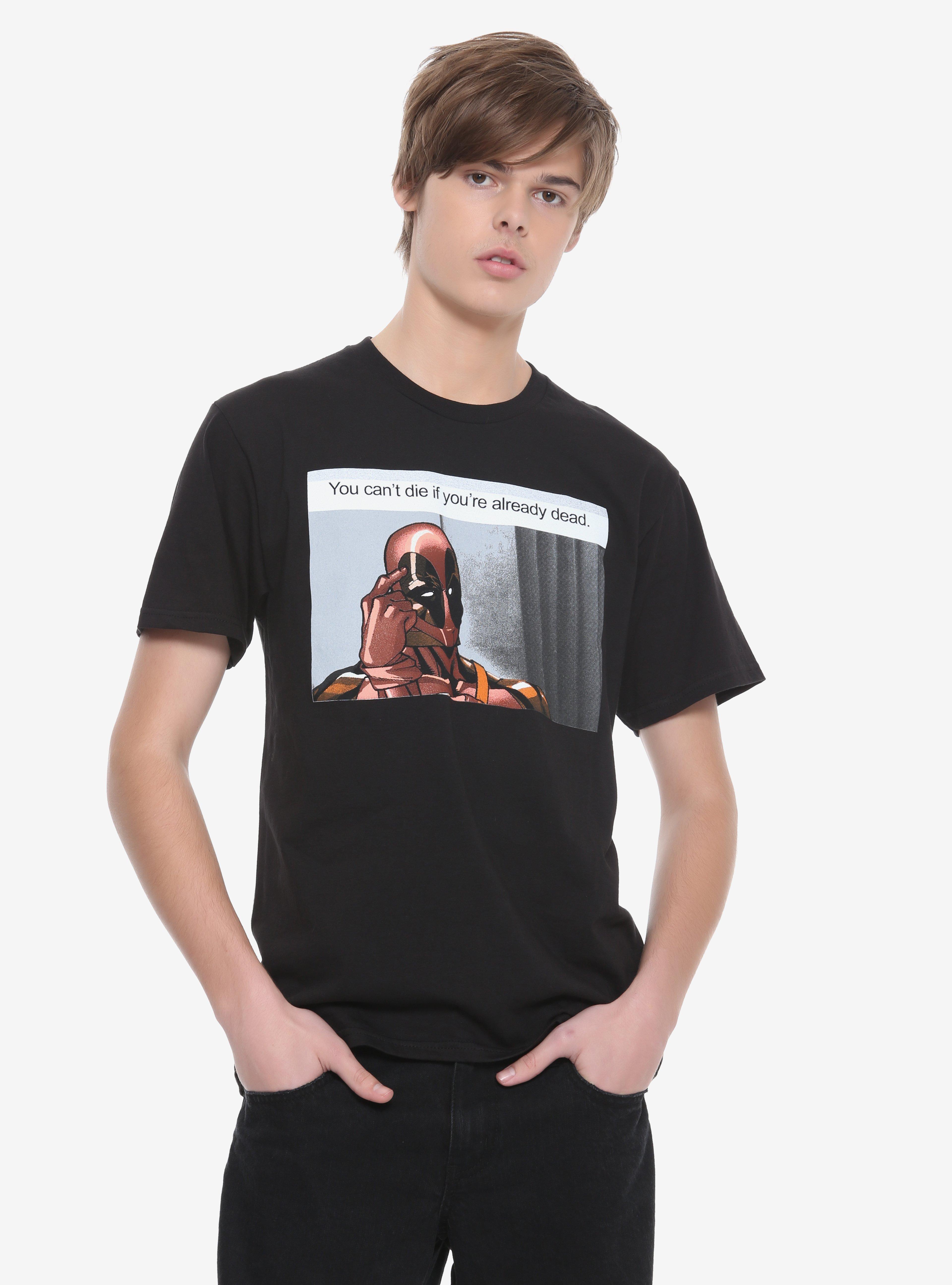 Marvel Deadpool Already Dead T-Shirt Hot Topic Exclusive, , alternate
