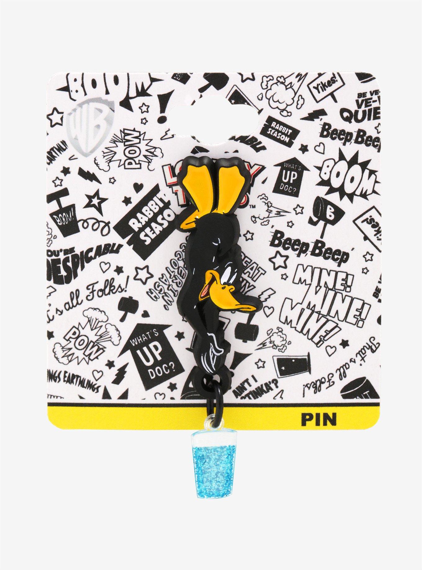 Looney Tunes Daffy Duck Diving Enamel Pin, , alternate
