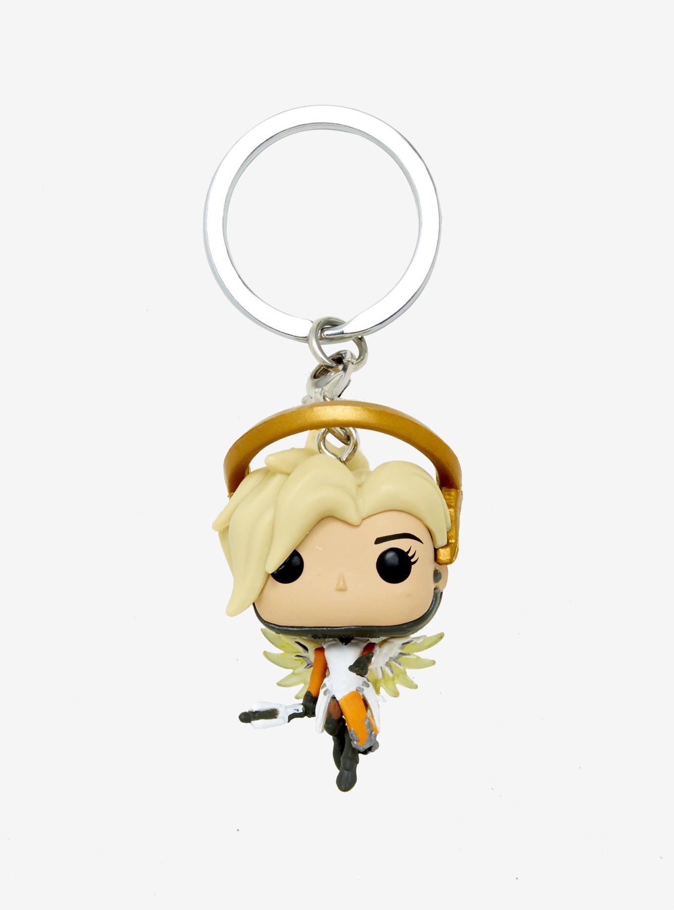 Funko Overwatch Pocket Pop! Mercy Key Chain, , alternate