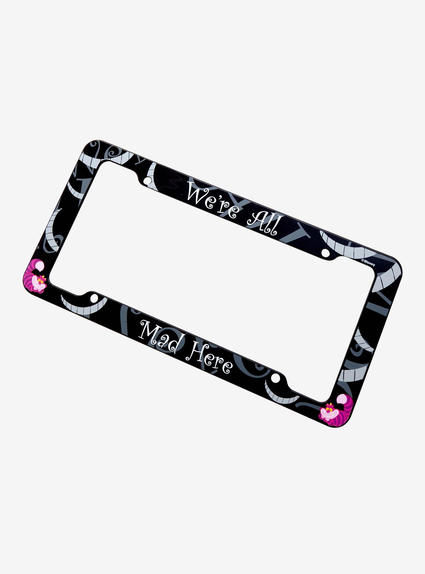 Disney Alice In Wonderland Cheshire Cat License Plate Frame, , alternate