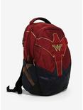 DC Comics Wonder Woman Logo Built-Up Backpack, , alternate