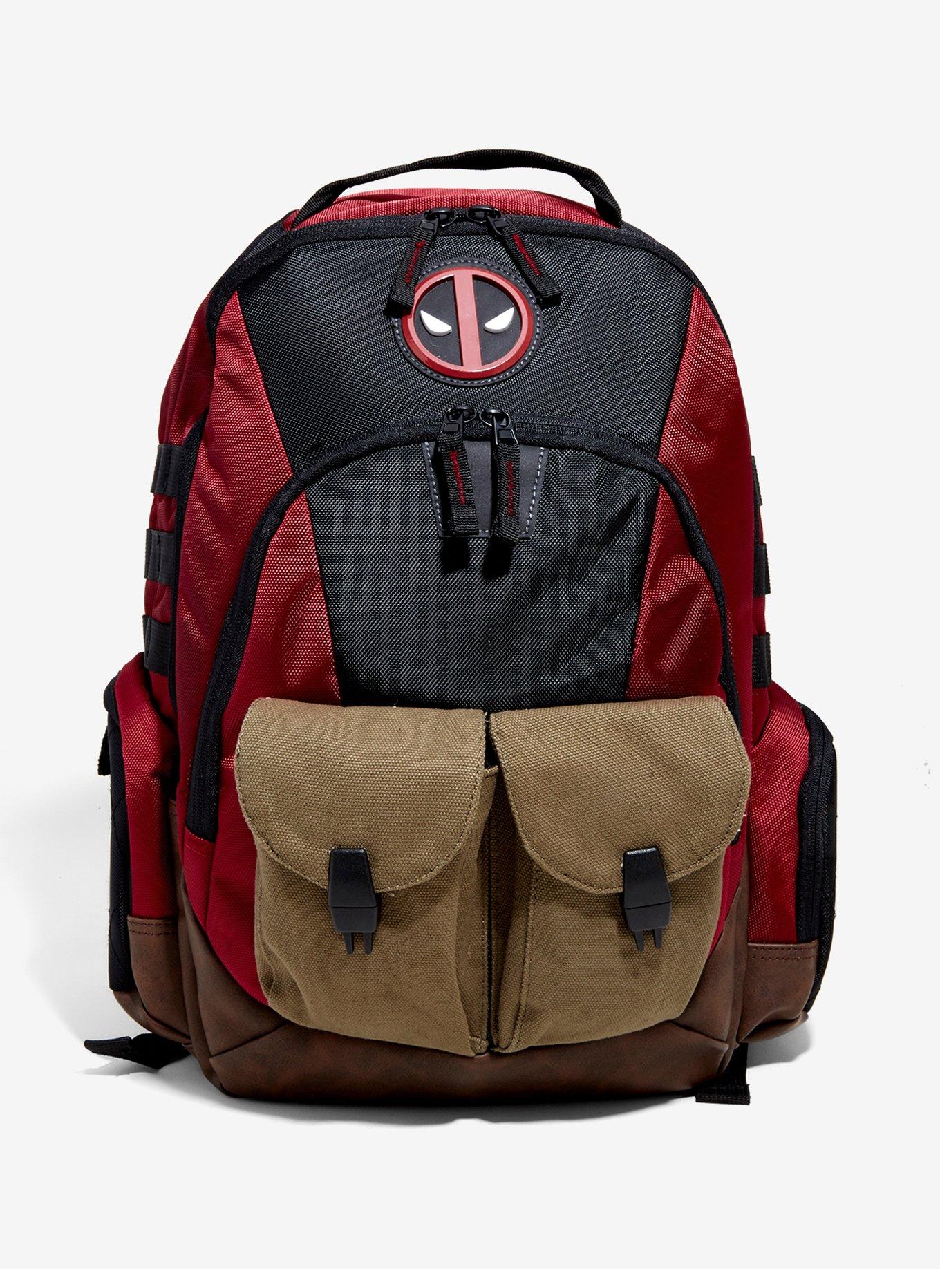 Marvel Deadpool Built-Up Backpack, , alternate