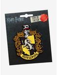 Harry Potter Hufflepuff Crest Iron-On Patch, , alternate