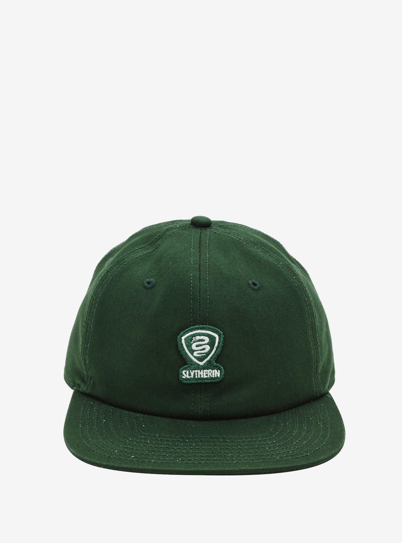 Harry Potter Slytherin Crest Snapback Hat, , alternate