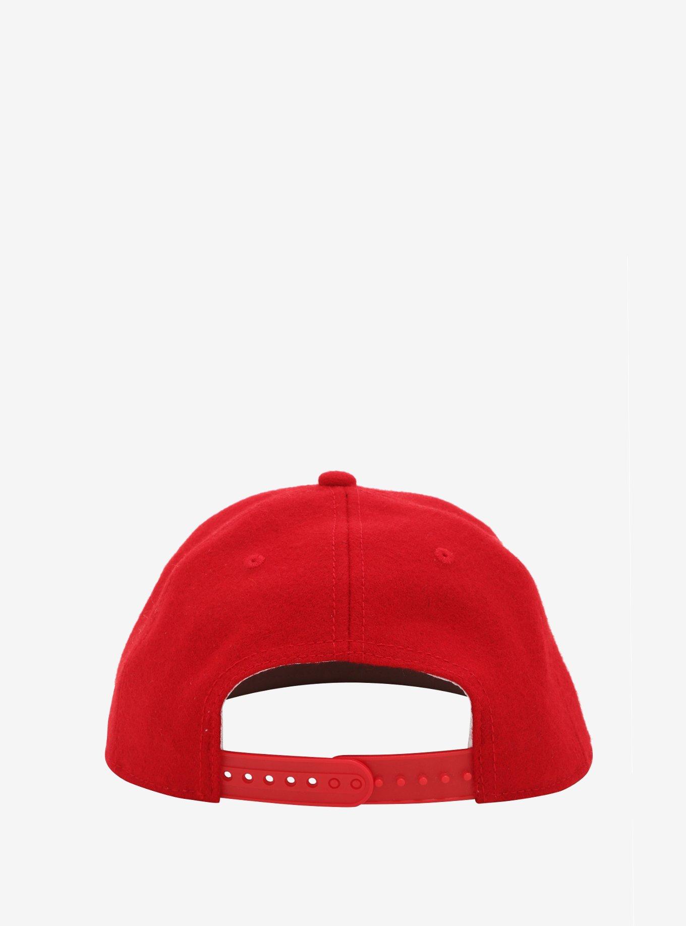 DC Comics The Flash Logo Snapback Hat - BoxLunch Exclusive, , alternate