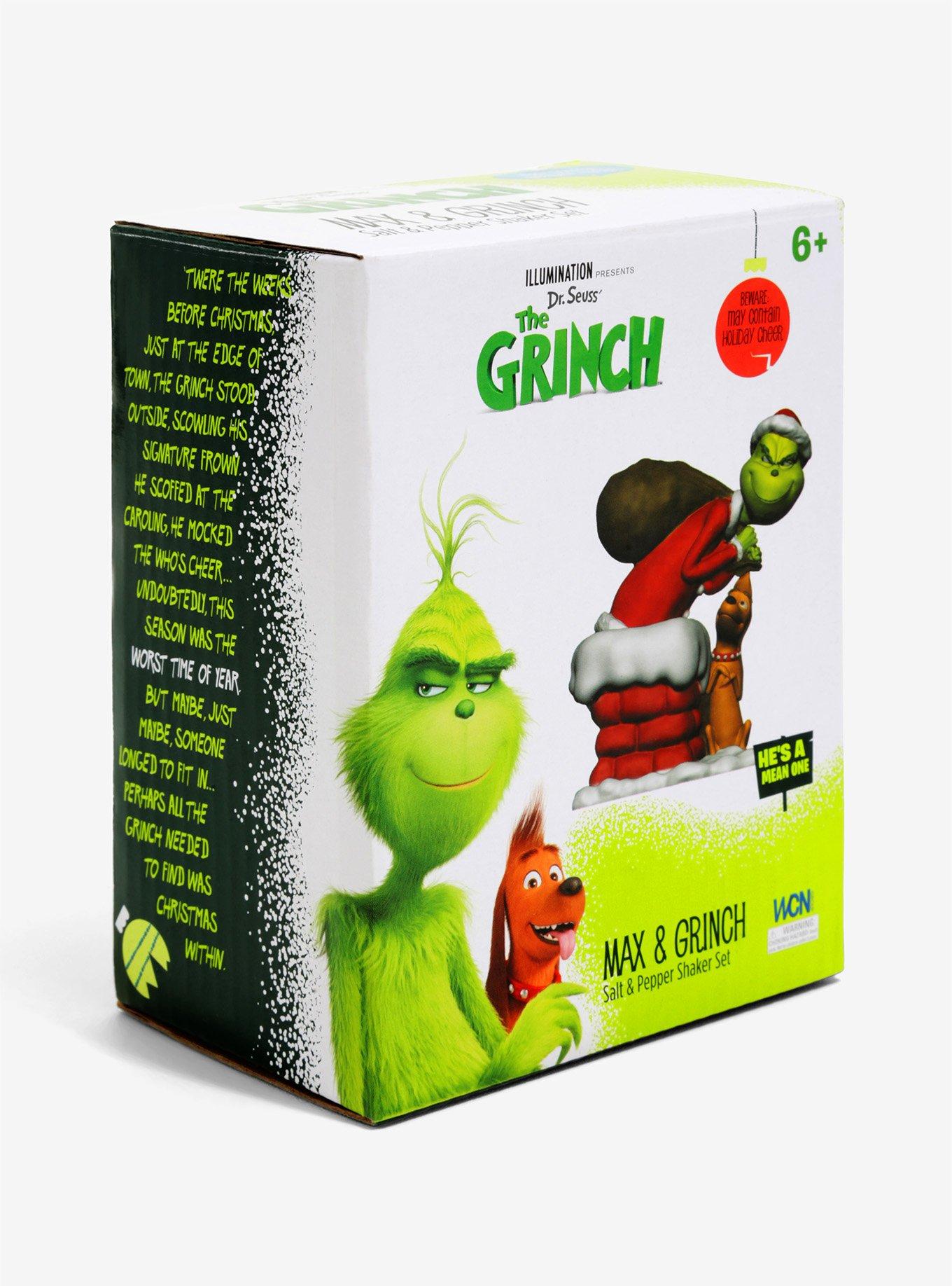 Dr. Seuss The Grinch Salt & Pepper Shakers, , alternate