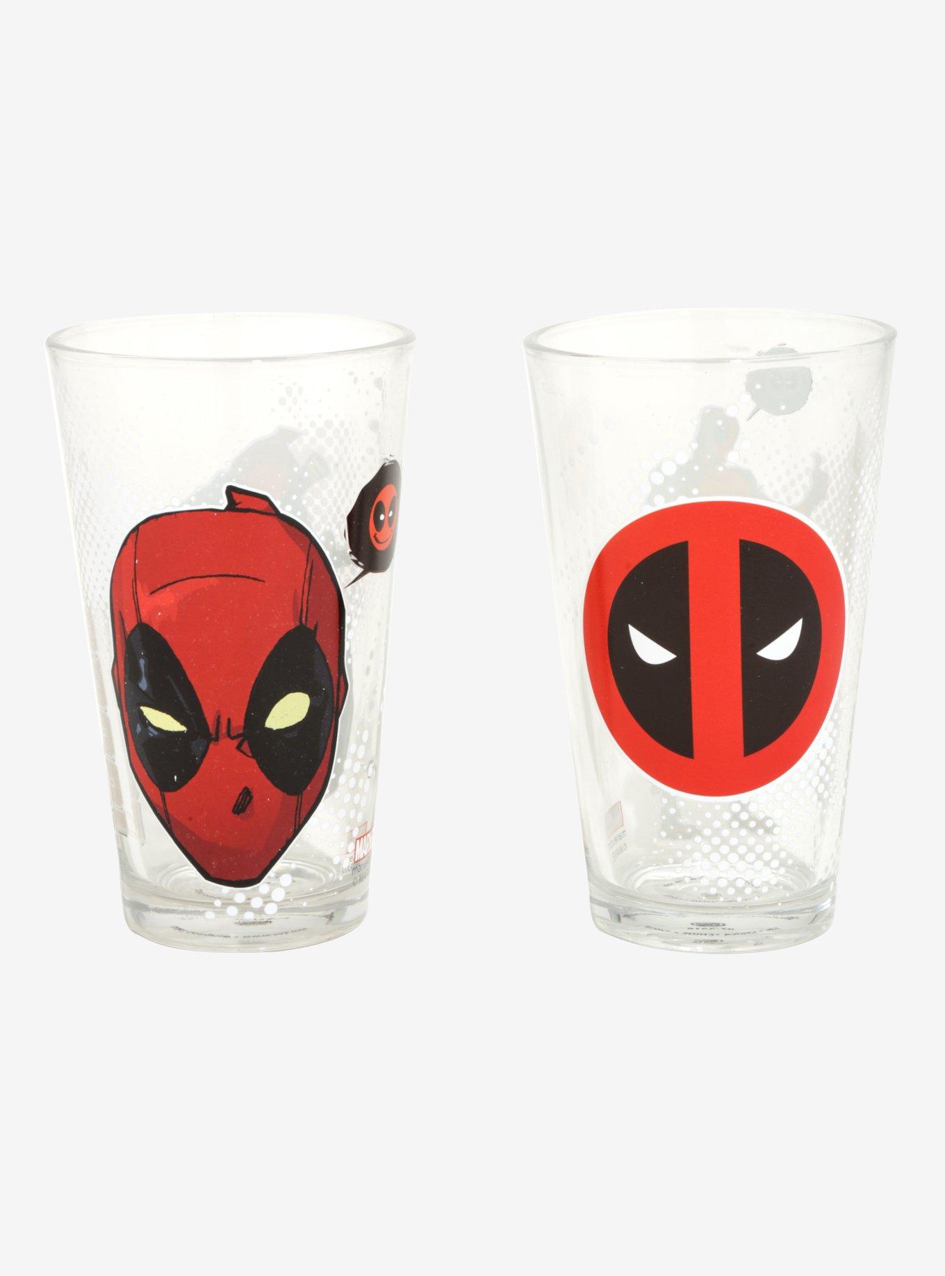 Marvel Deadpool Pint Glass Set, , alternate