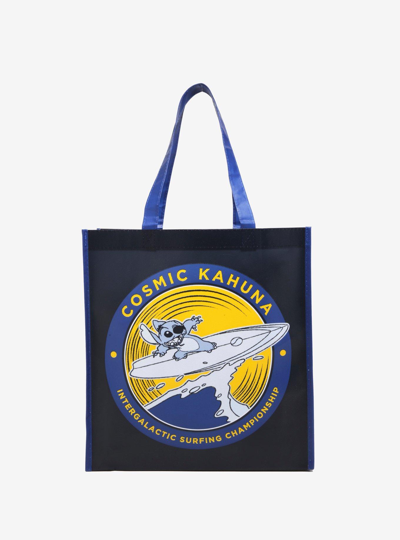 Disney Lilo & Stitch Cosmic Kahuna Reusable Tote Bag - BoxLunch Exclusive, , alternate