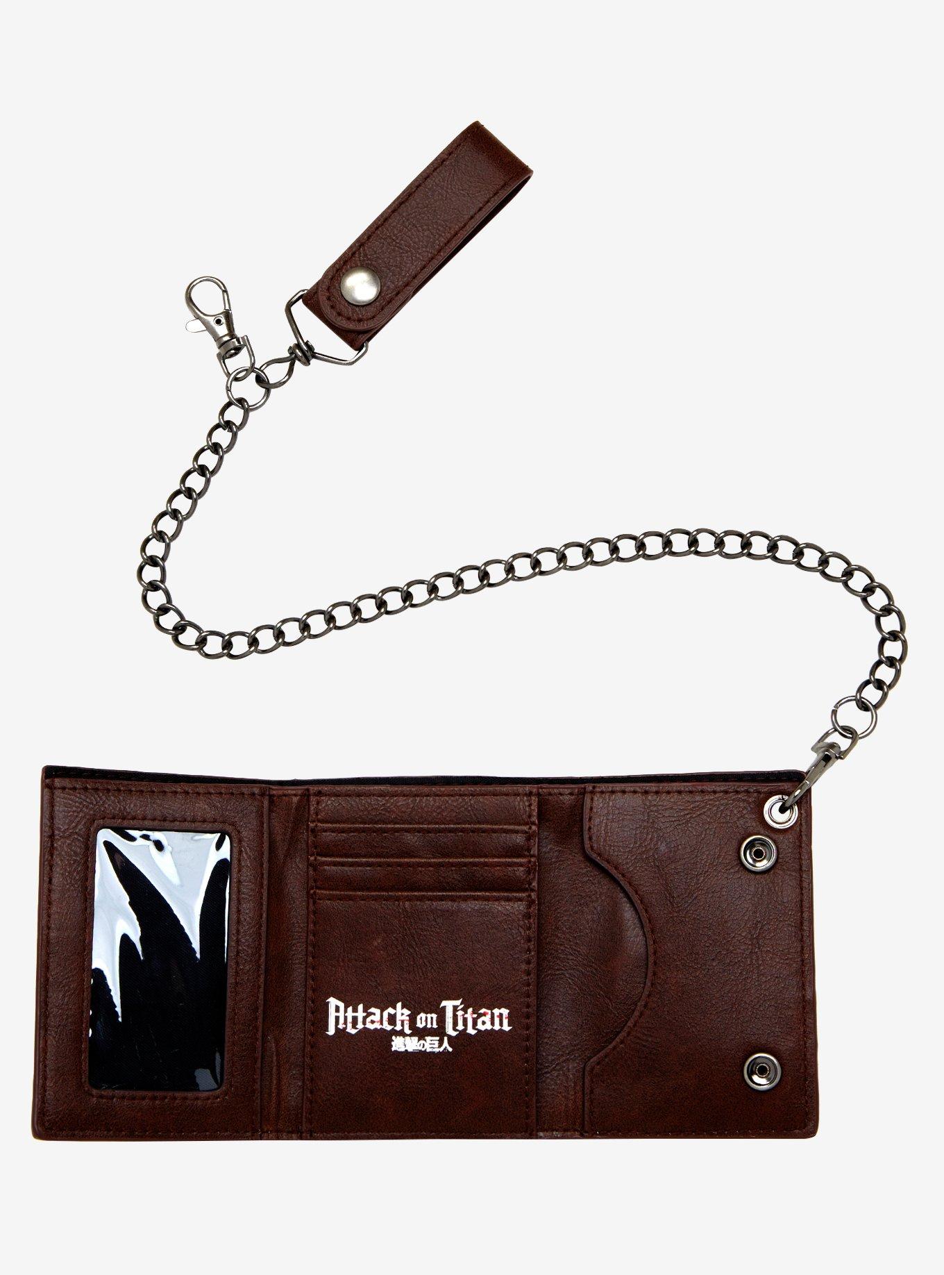 Attack On Titan Scouting Legion Chain Wallet, , alternate