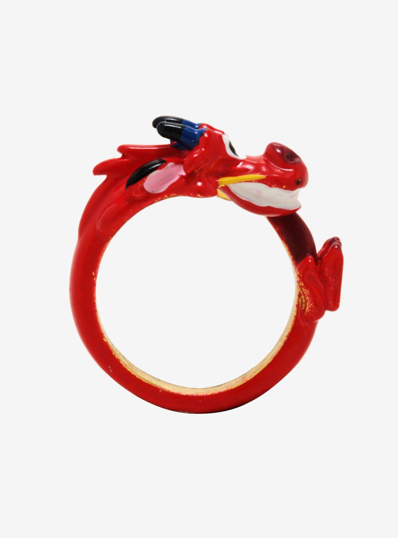 Disney Mulan Mushu Ring, , alternate