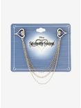 Disney Kingdom Hearts Logo Collar Pin, , alternate