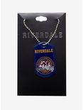 Riverdale Mascot Dog Tag Necklace Hot Topic Exclusive, , alternate