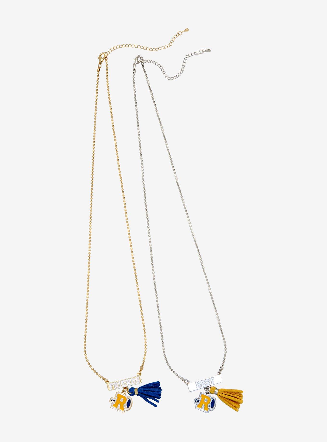 Riverdale Cheer Best Friend Necklace Set Hot Topic Exclusive, , alternate