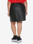 Harry Potter Knockturn Alley Faux Leather Skirt Plus Size, , alternate
