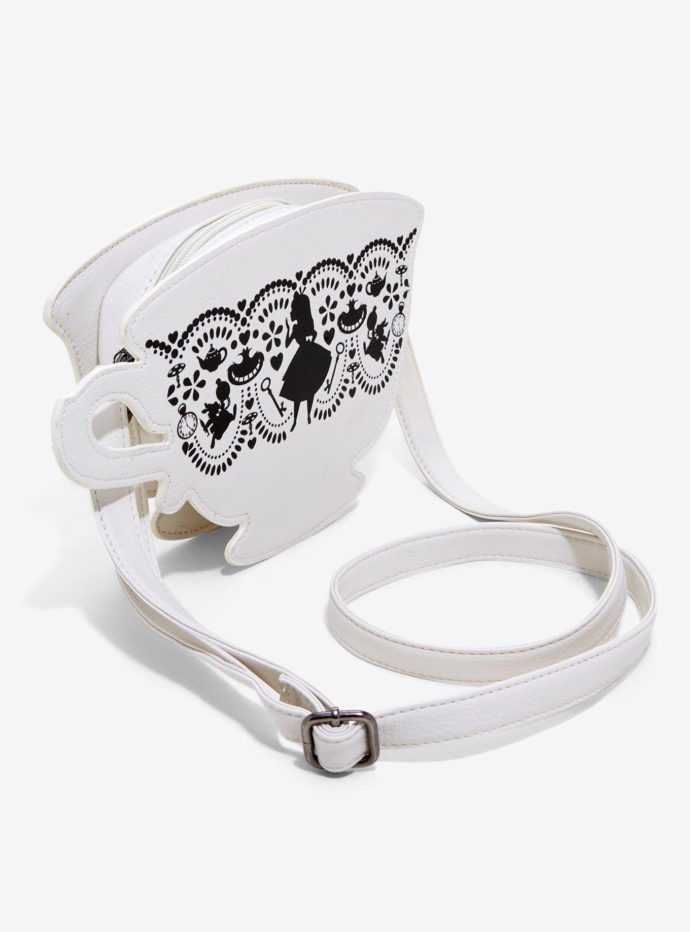 Disney Alice In Wonderland Teacup Crossbody Bag, , alternate