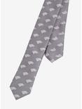 Game Of Thrones House Stark Skinny Tie - BoxLunch Exclusive, , alternate
