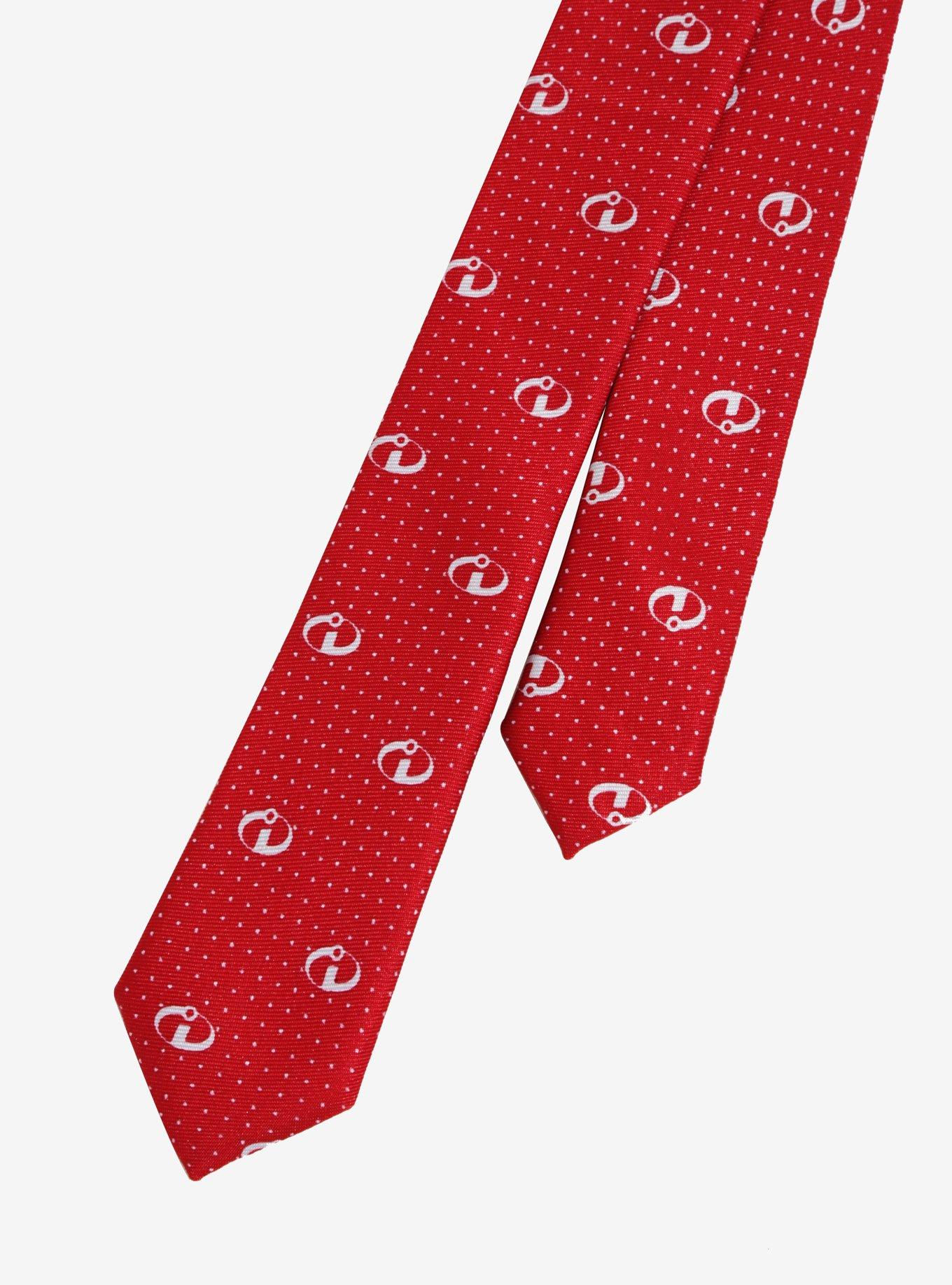 Disney Pixar The Incredibles Skinny Tie - BoxLunch Exclusive, , alternate