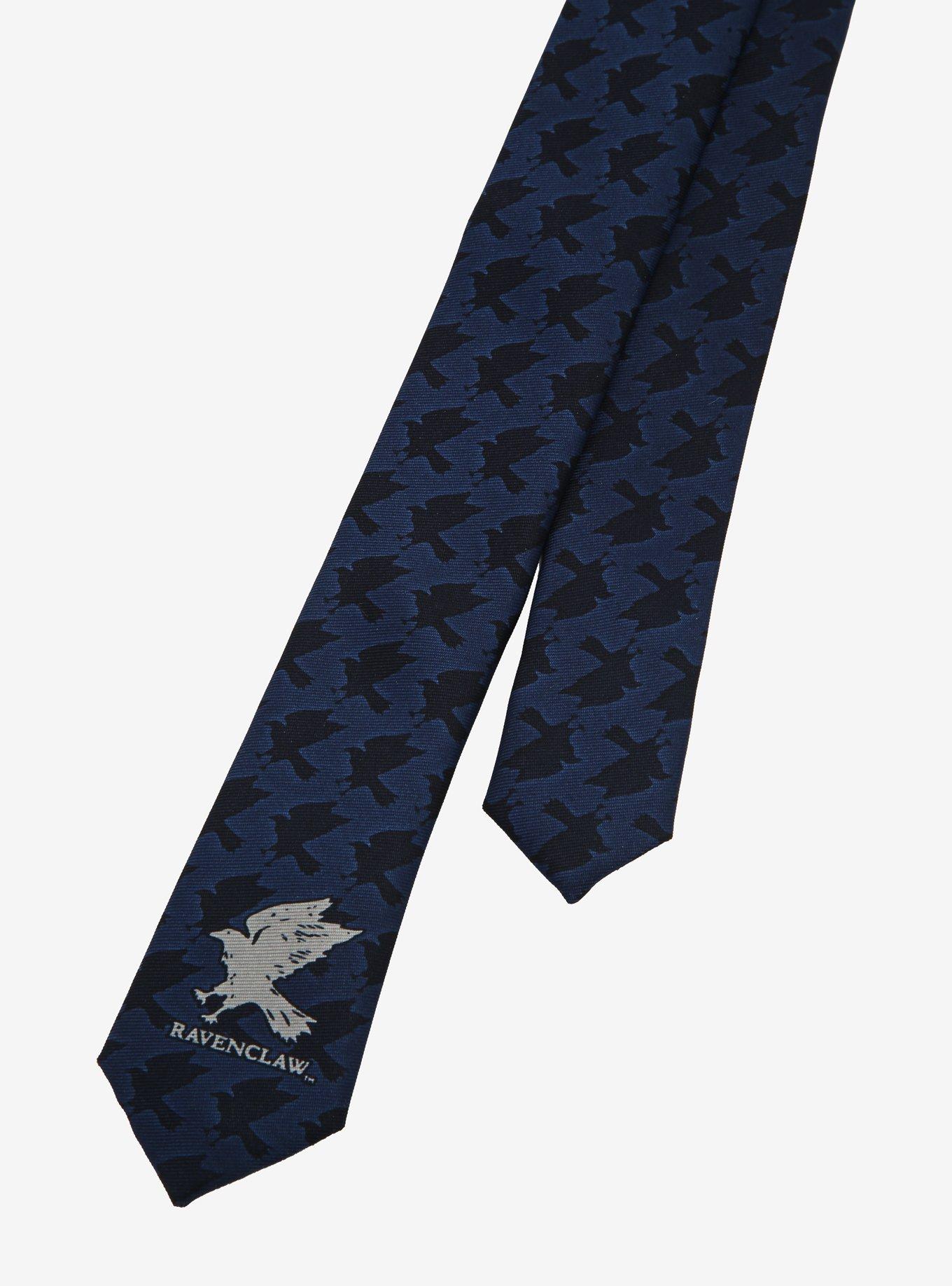 Harry Potter Ravenclaw Sigil Skinny Tie, , alternate