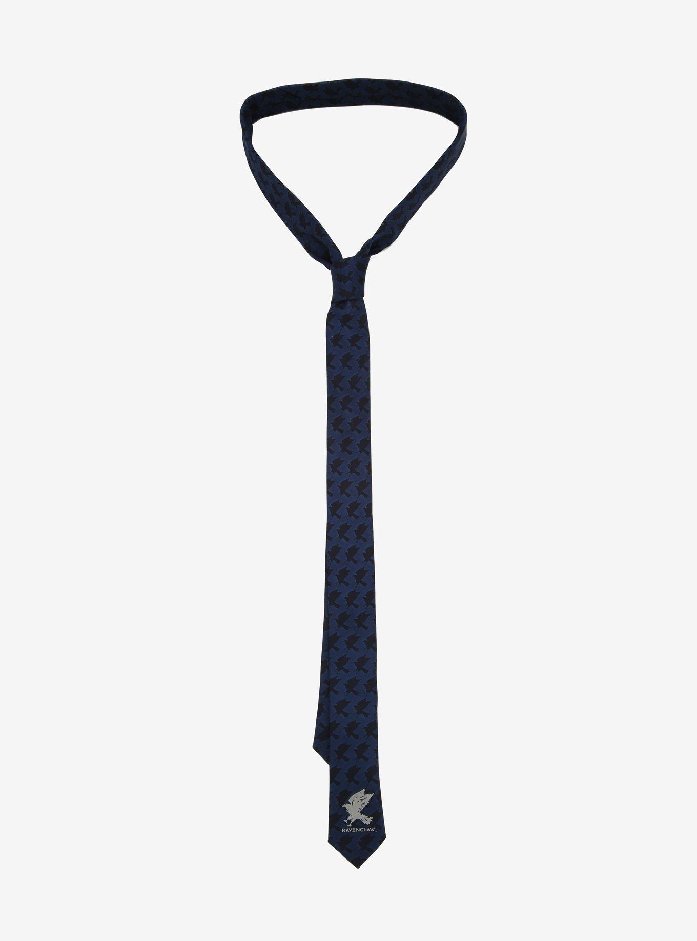 Harry Potter Ravenclaw Sigil Skinny Tie, , alternate
