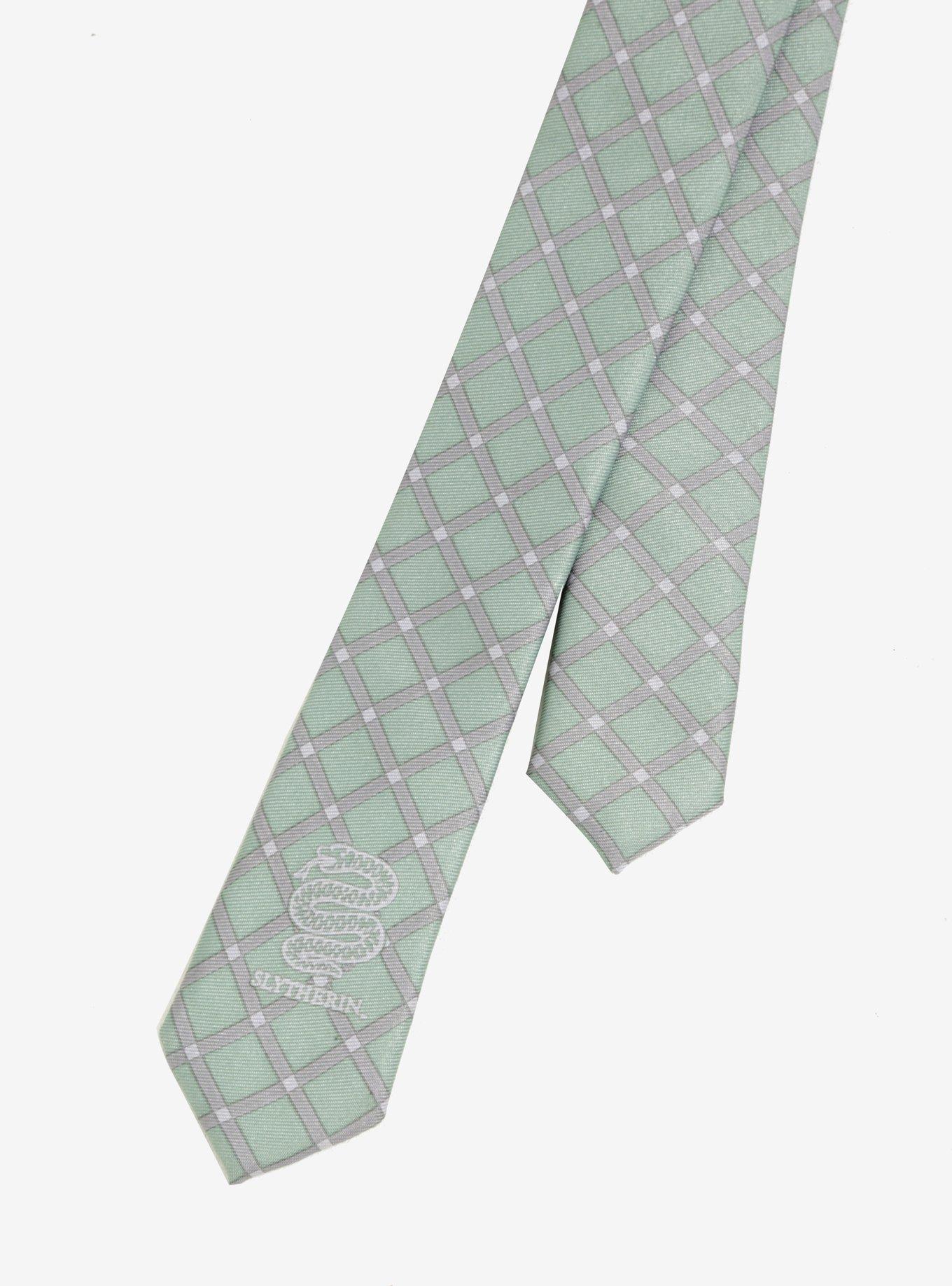 Harry Potter Slytherin Sigil Skinny Tie, , alternate