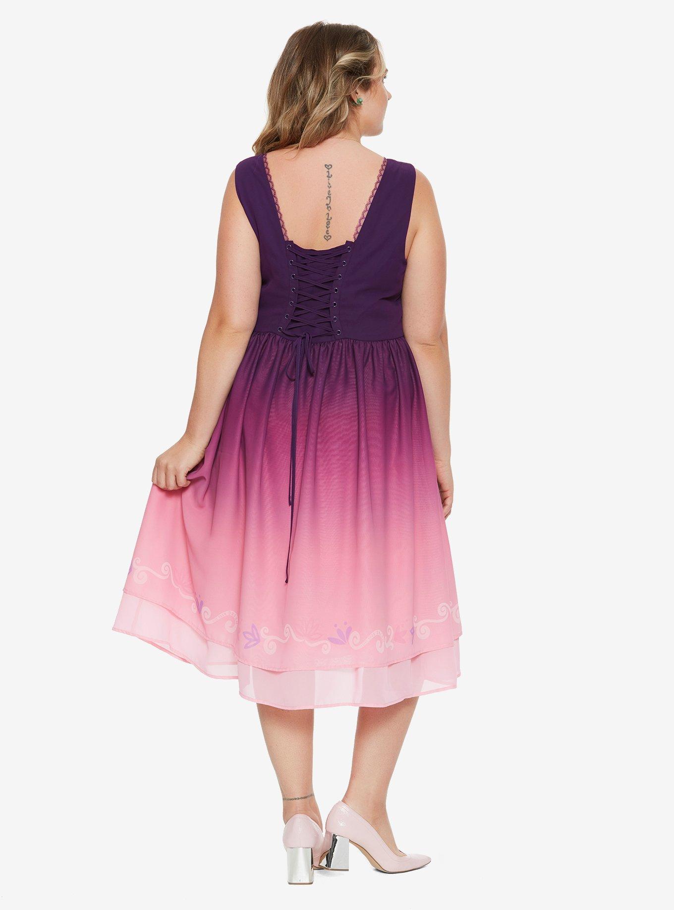 Her universe destination outlet disney tangled ombré dress