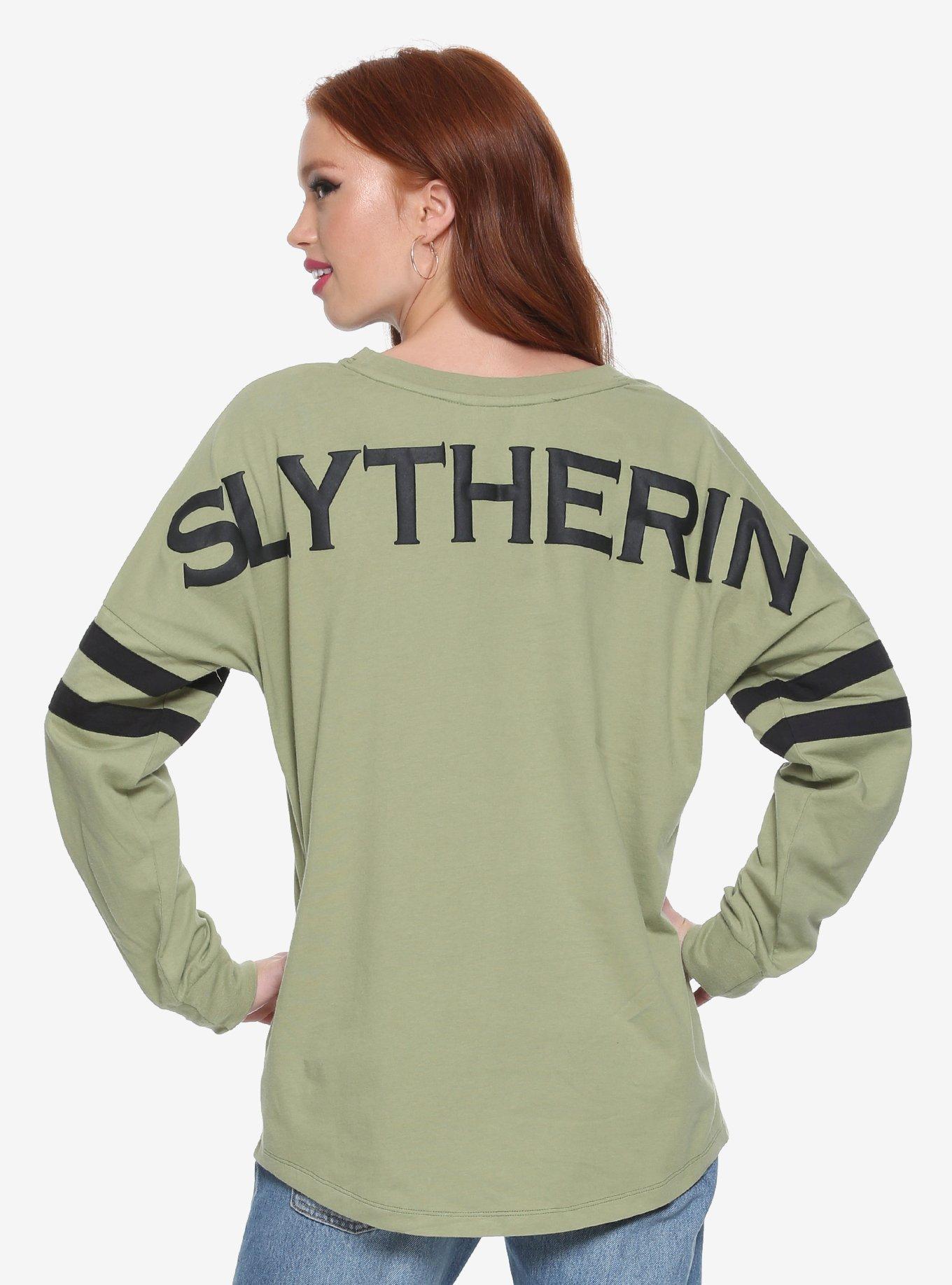 Harry Potter Slytherin Hype Jersey - BoxLunch Exclusive, , alternate