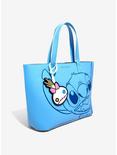 Loungefly Disney Lilo & Stitch Embossed Stitch Tote Bag, , alternate