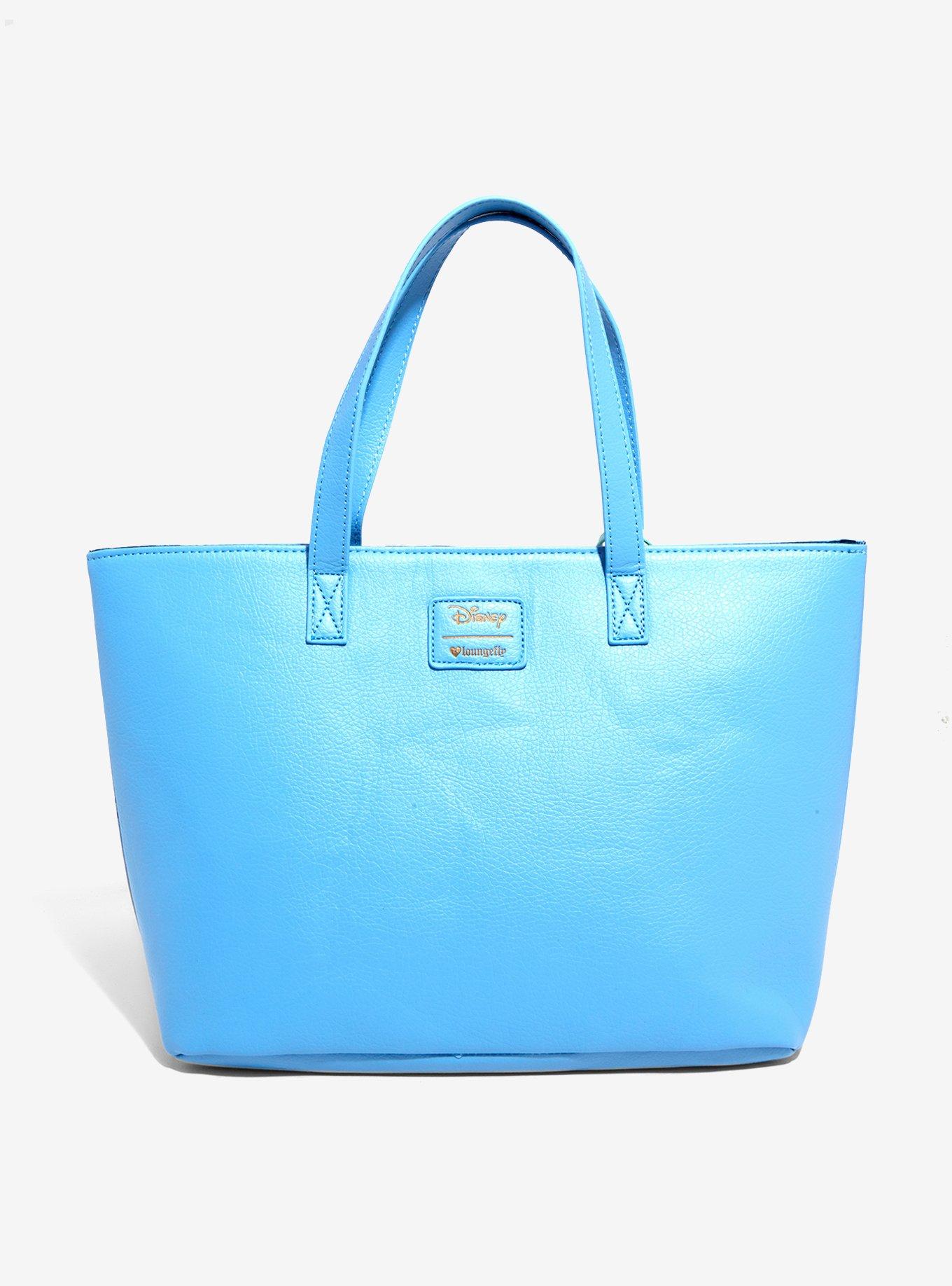 Loungefly Disney Lilo & Stitch Embossed Stitch Tote Bag, , alternate