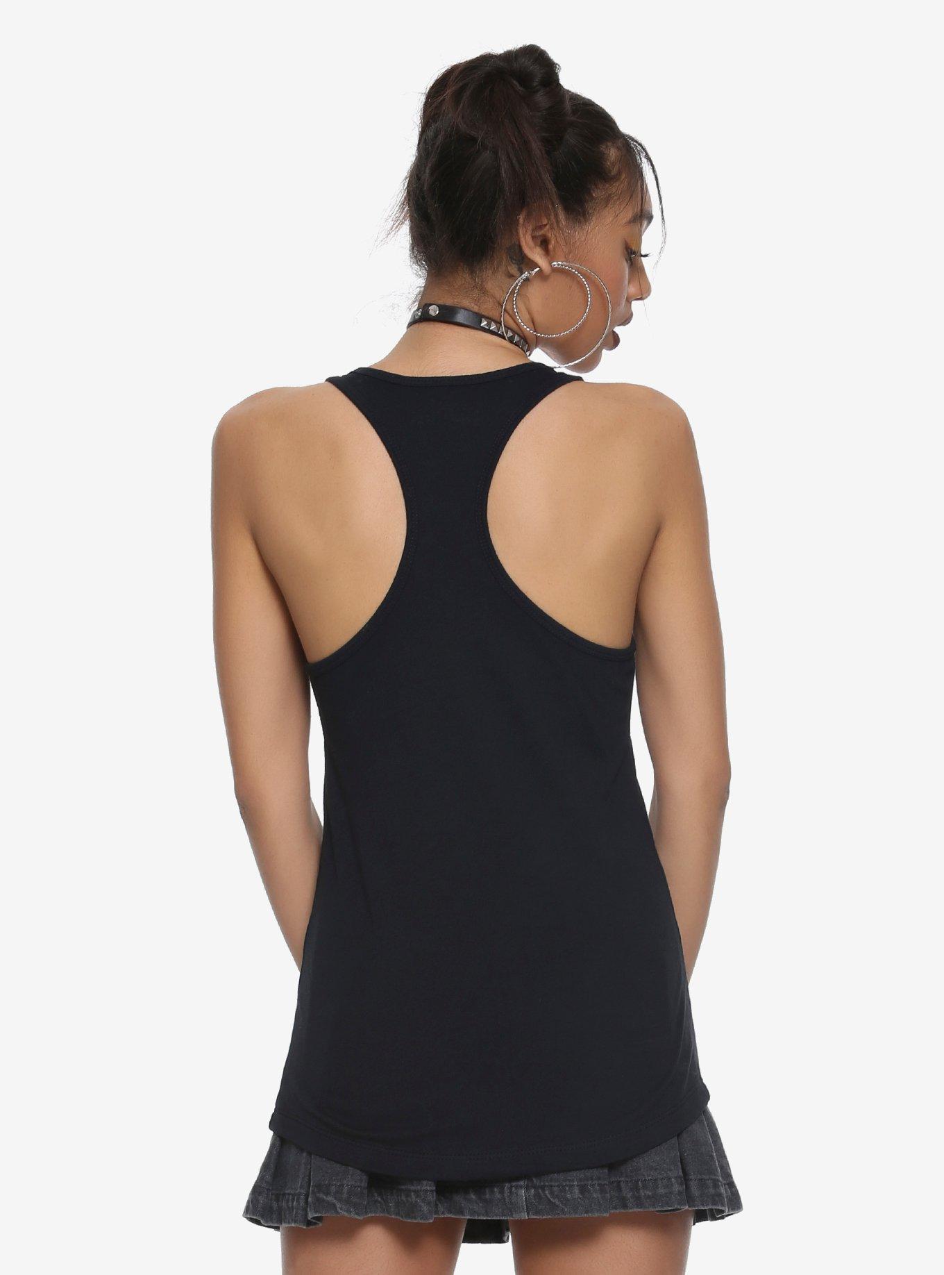 Her Universe Marvel Black Panther Logo Girls Tank Top, , alternate