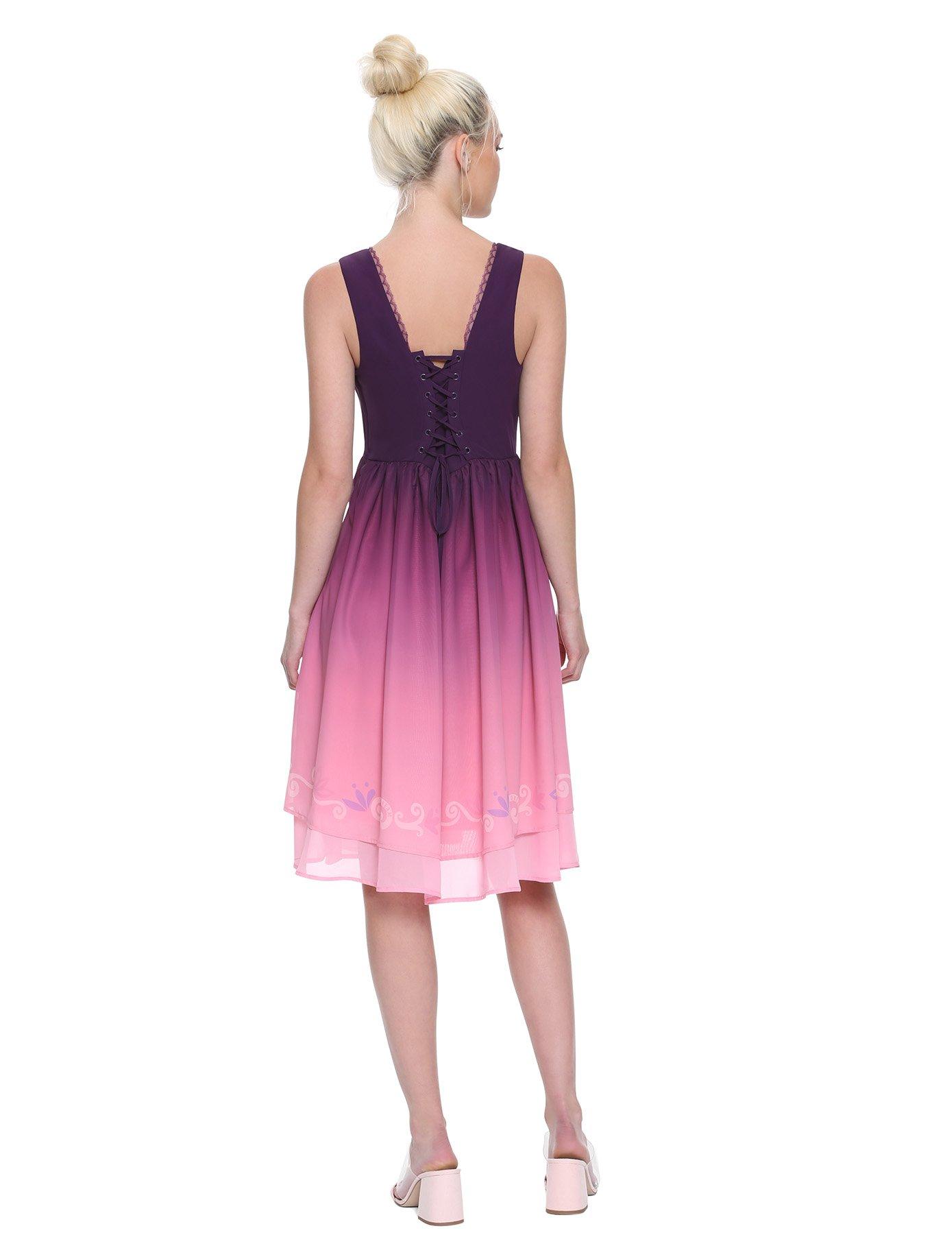 Her Universe Destination Disney Tangled Ombré Dress, , alternate