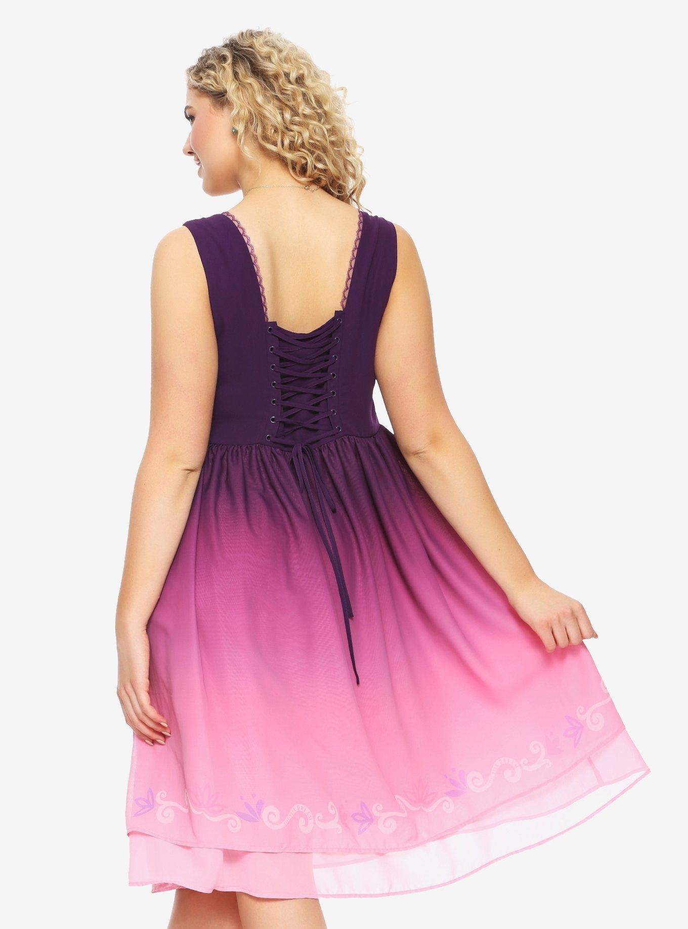 Her Universe Destination Disney Tangled Ombre Dress Plus Size Hot Topic