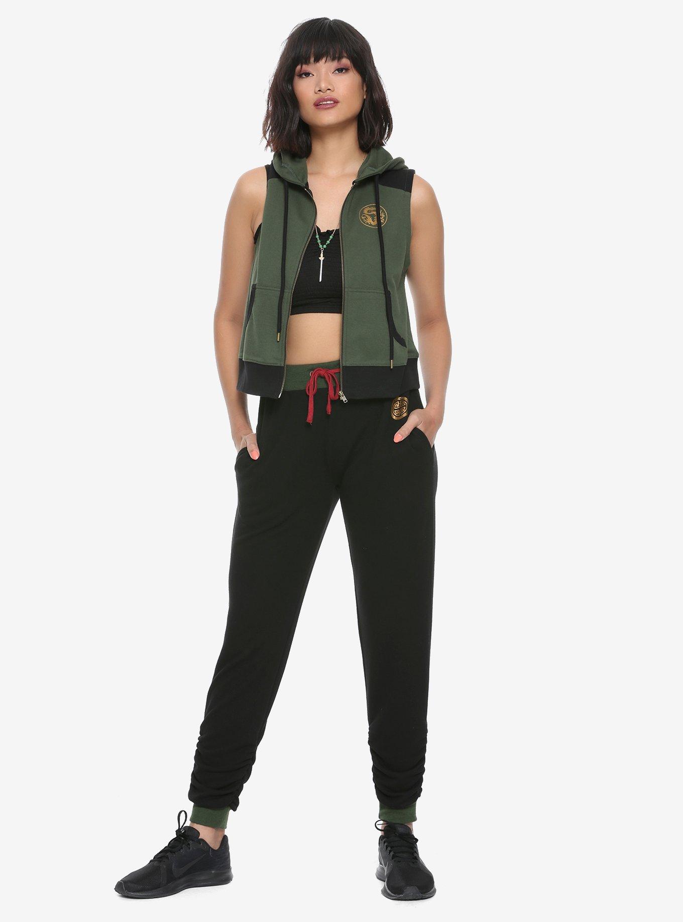 Her Universe Destination Disney Mulan Scrunch Girls Jogger Pants, , alternate