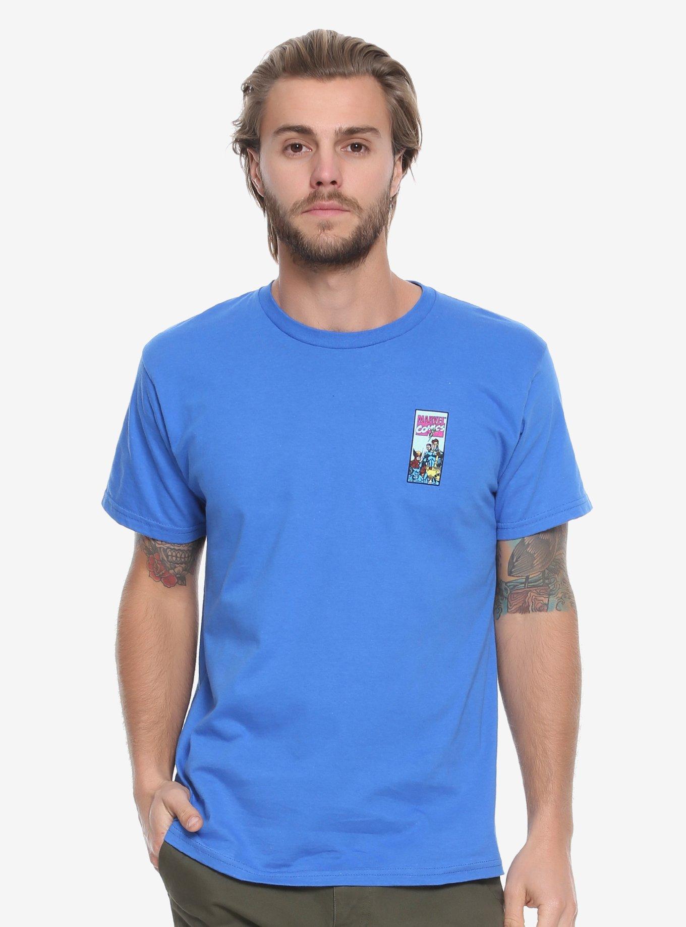 Marvel X-Men Comic Book Back Hit T-Shirt - BoxLunch Exclusive, , alternate