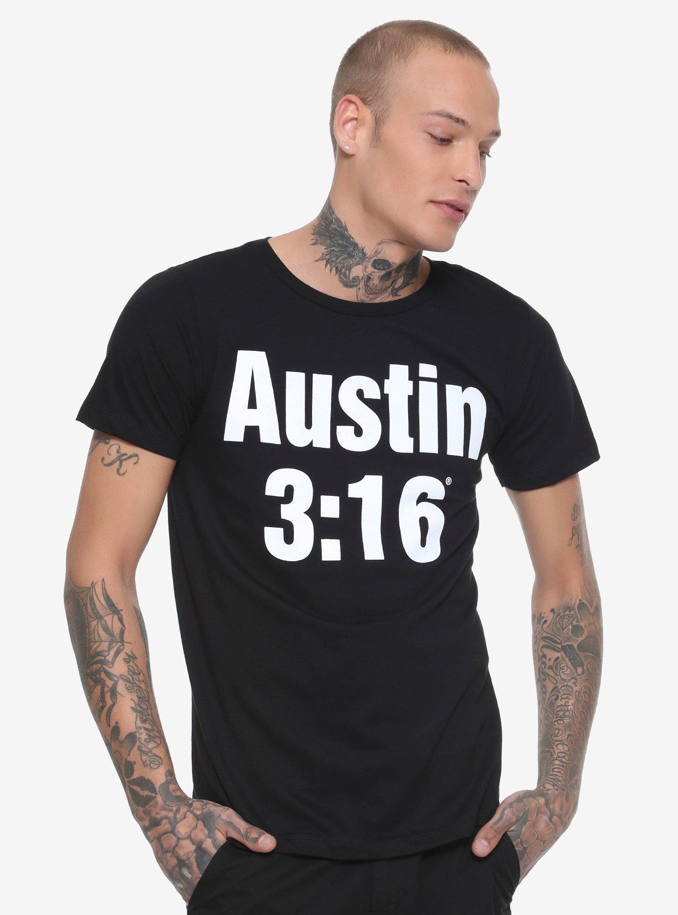 Men's Fanatics Branded Stone Cold Steve Austin Navy Seattle Mariners 3:16  T-Shirt