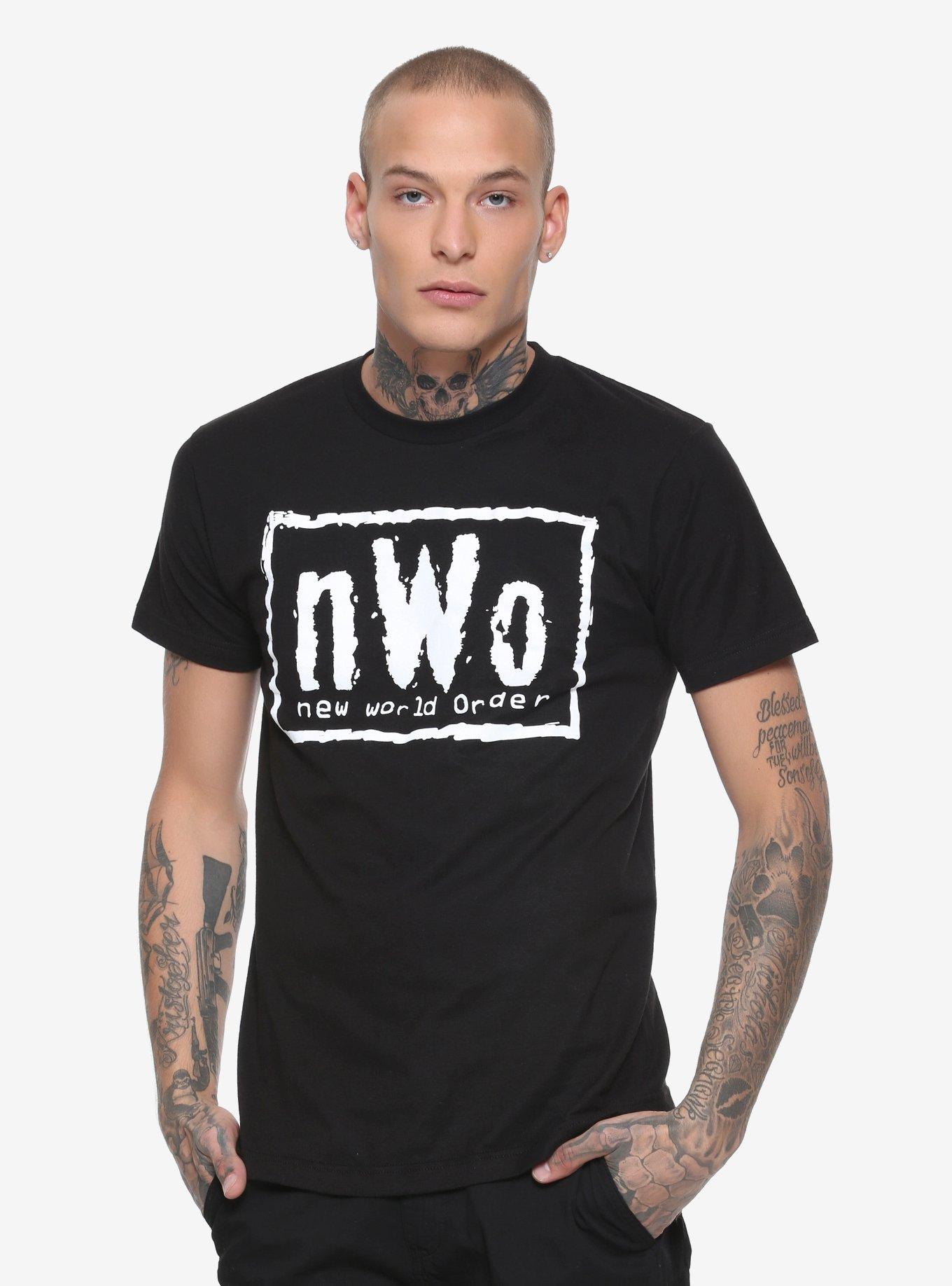 WWE nWo Retro Logo T-Shirt, , alternate