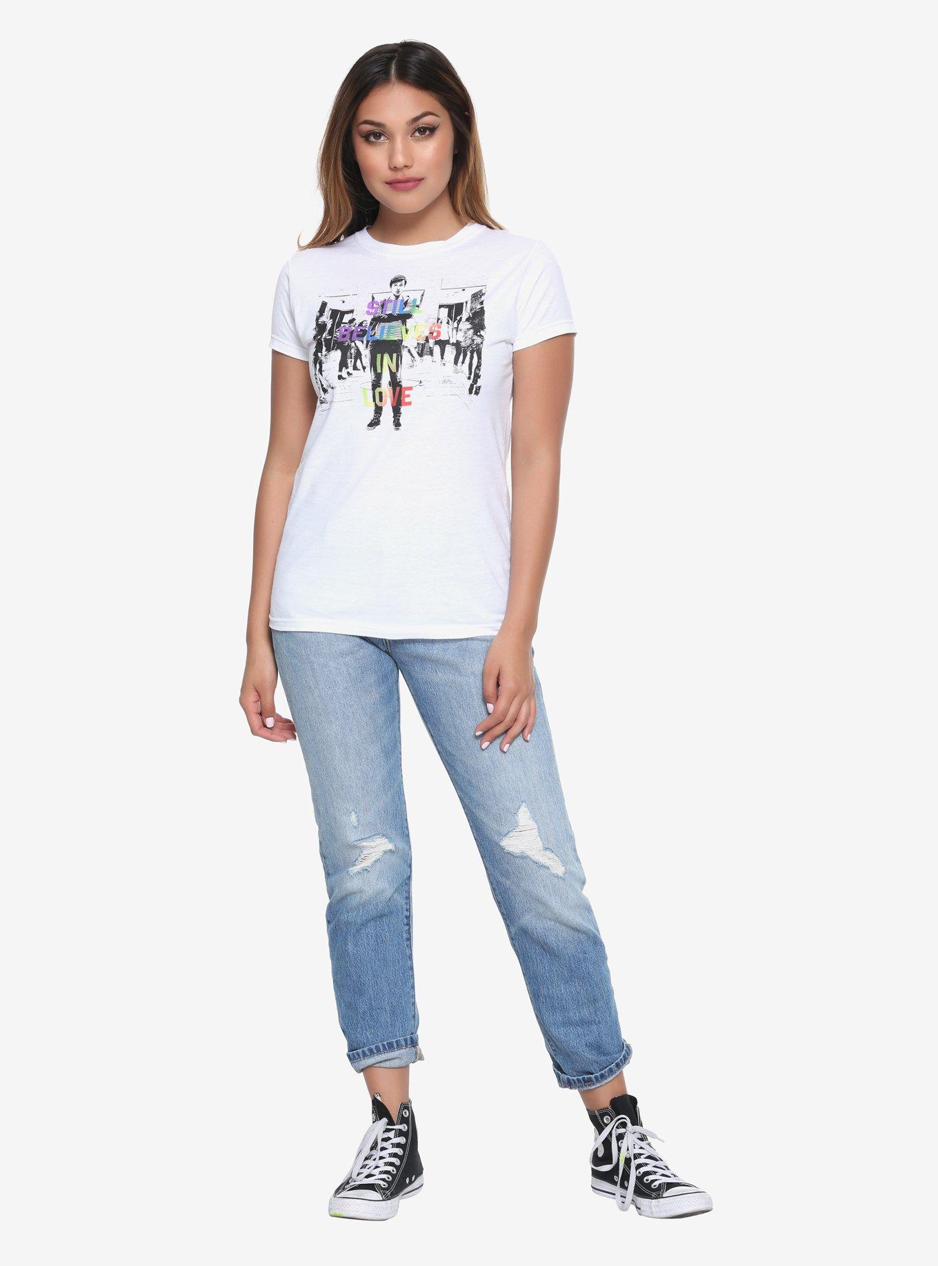Love, Simon Still Believes In Love Girls T-Shirt, WHITE, alternate
