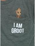 Marvel Guardians Of The Galaxy I Am Groot Pocket Toddler Tee - BoxLunch Exclusive, , alternate