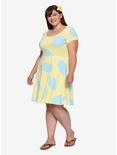 Disney Lilo & Stitch Yellow & Blue Dress Plus Size, , alternate