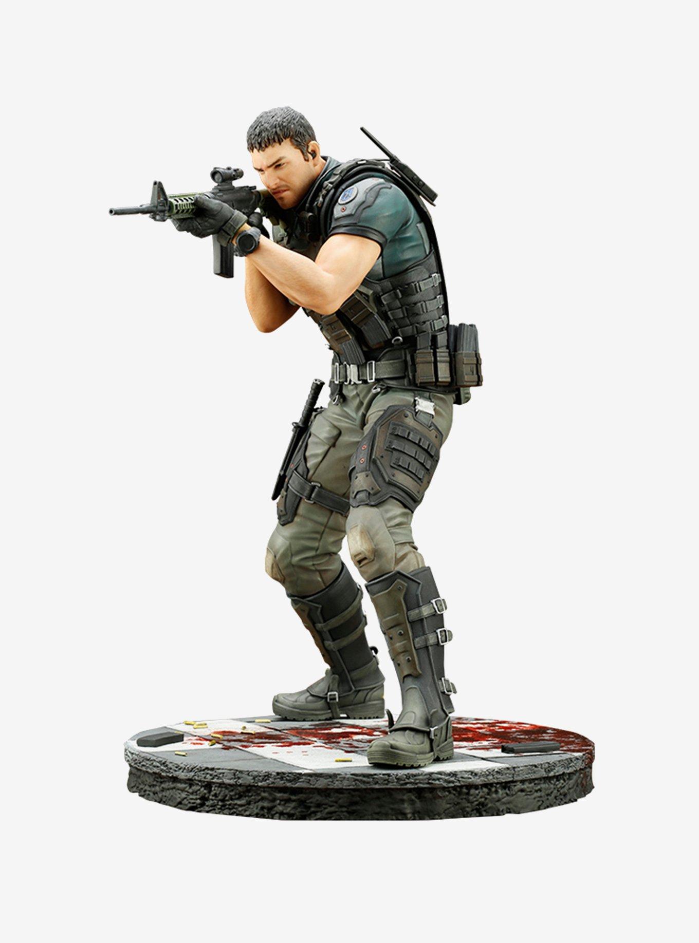 Kotobukiya Resident Evil Chris Redfield ArtFX Statue, , alternate
