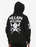 New Japan Pro-Wrestling Villain Club Logo Hoodie, , alternate