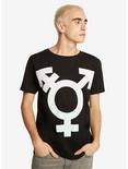 Transgender Pride Symbol T-Shirt, , alternate