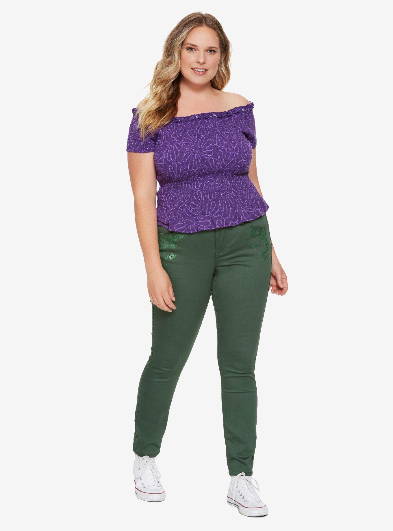 Plus Size - Her Universe Disney The Little Mermaid Ariel Purple