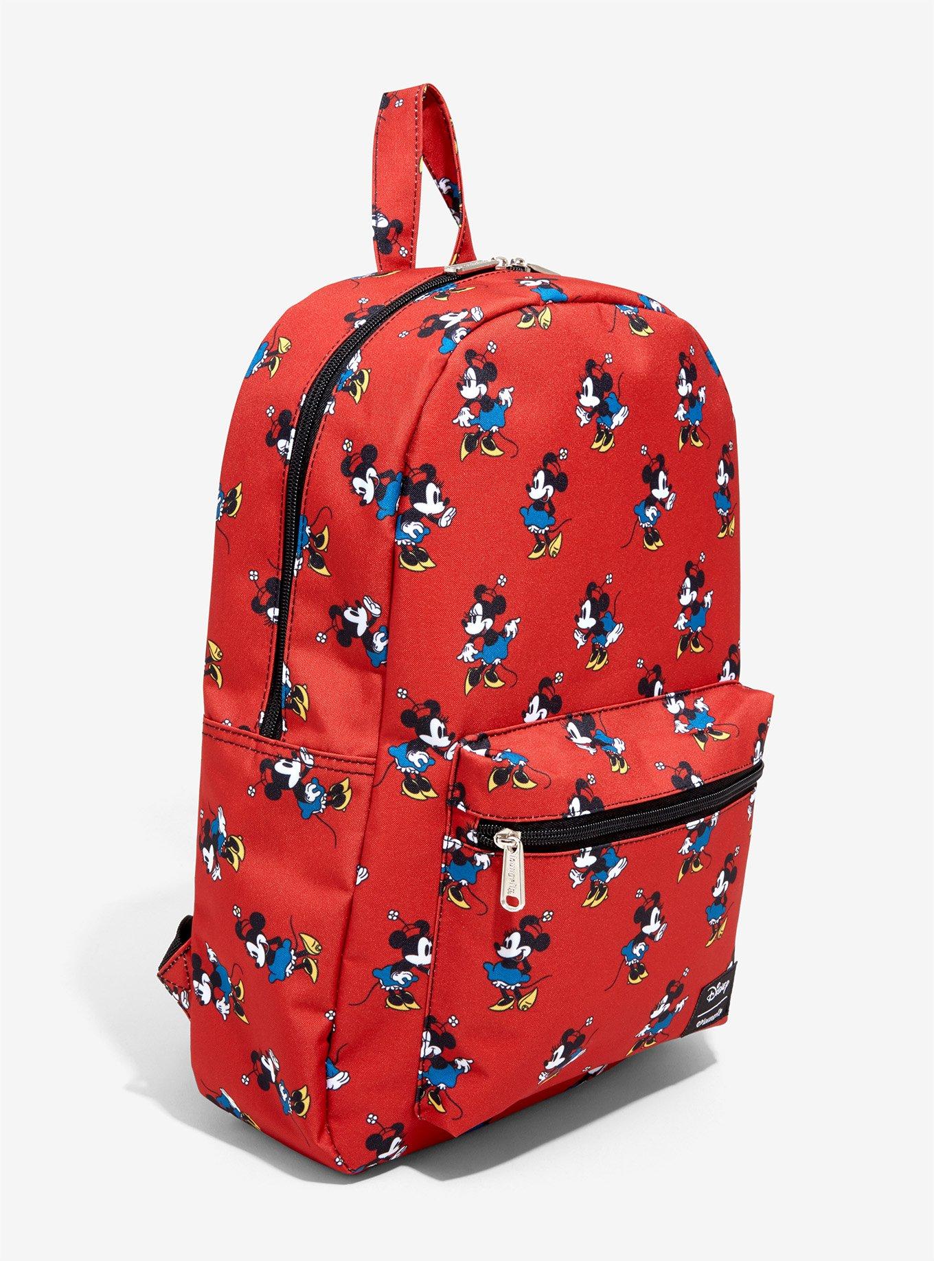 Loungefly Disney Minnie Mouse Classic Red Backpack, , alternate