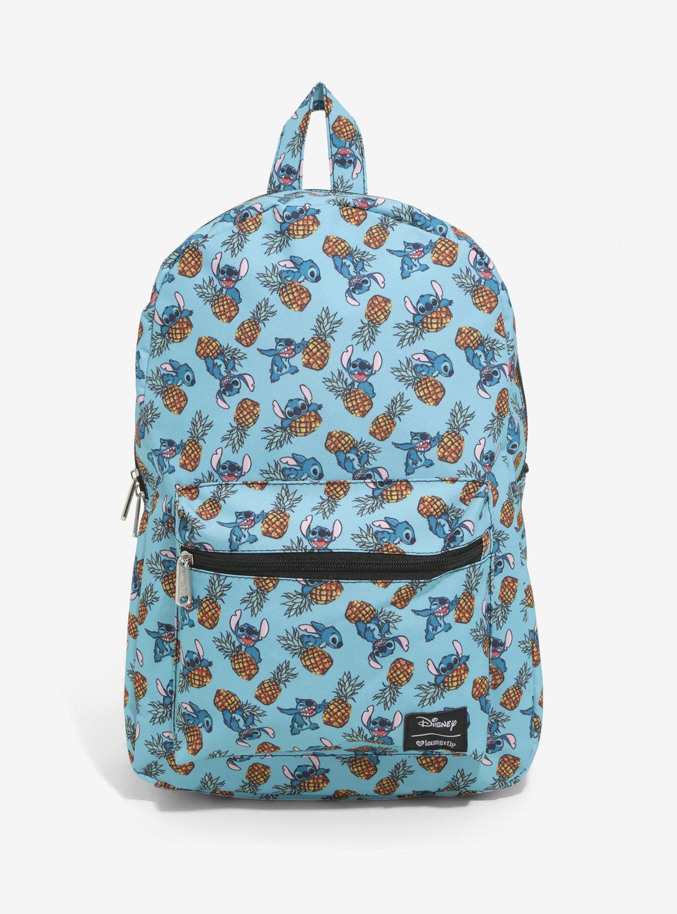 Loungefly Disney Lilo & Stitch Pineapple Backpack, , alternate