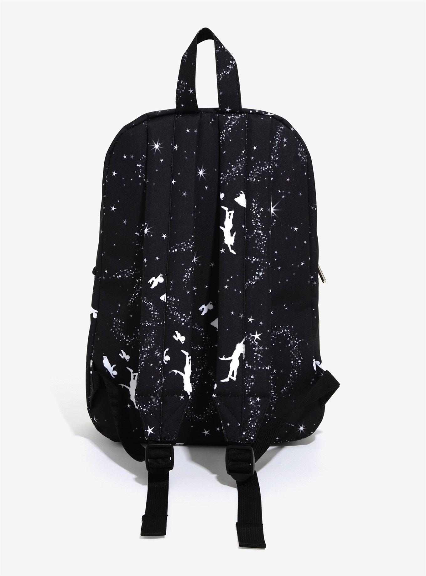Loungefly Disney Peter Pan Black & White Backpack, , alternate