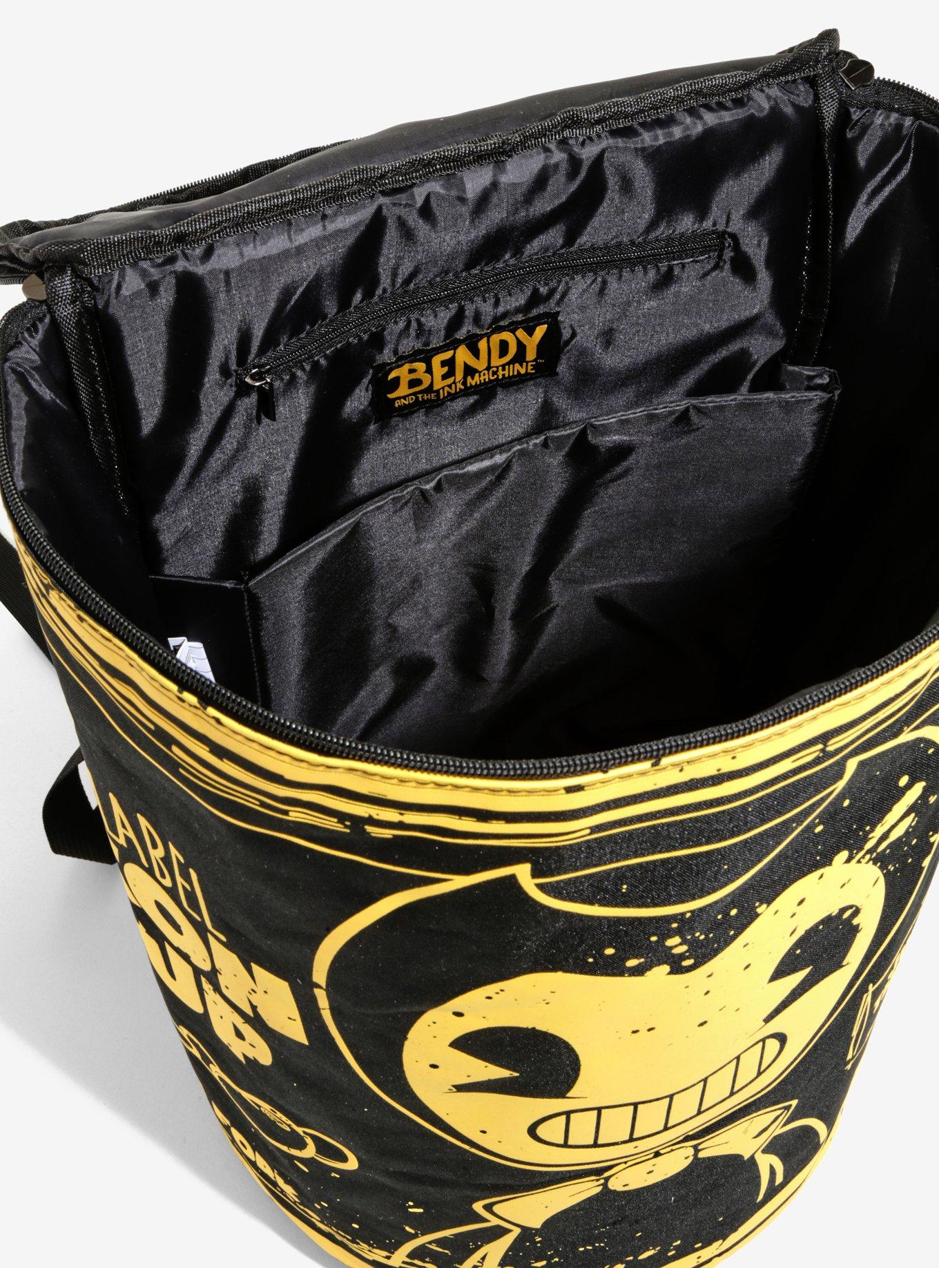 Bendy bacon shop soup can backpack